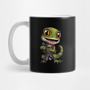 Army Gecko Mug